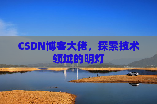 CSDN博客大佬，探索技术领域的明灯